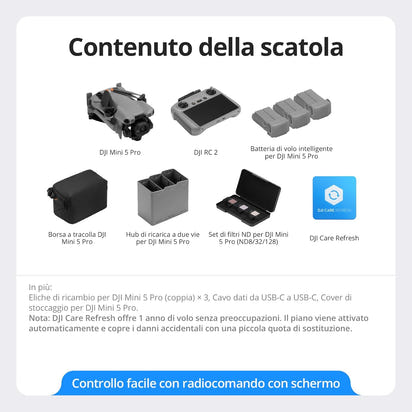DJI Mini 5 Pro fly more combo rc 2 ™