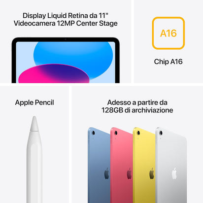 apple™ ipad con chip A16